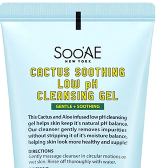 Soo’AE Cactus‎ Soothing Low pH Cleansing Gel - 2pack new - Picture 5 of 6
